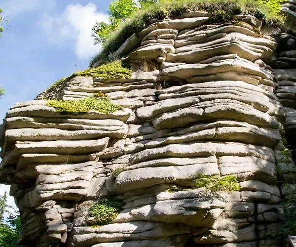 Апартаменты Erzgebirgsblick Thermalbad Wiesenbad